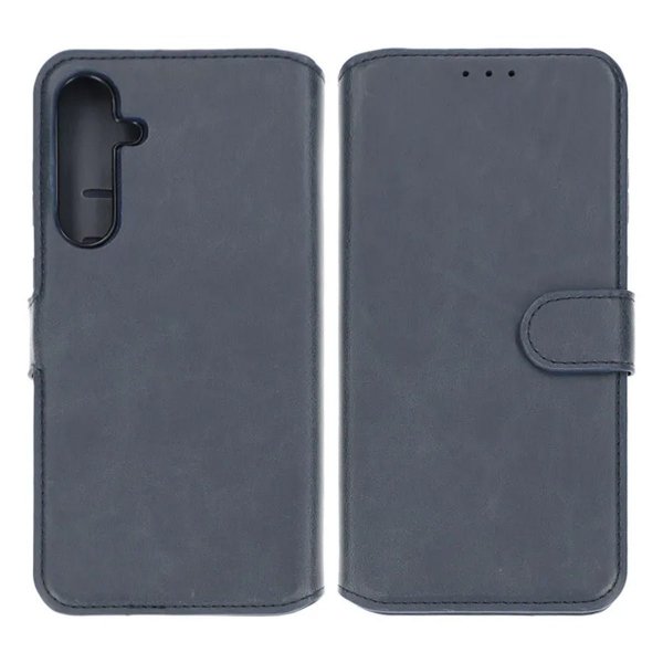 Samsung Galaxy A35 Cover Detachable Wallet Case Blue