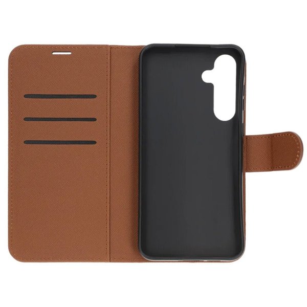 Samsung Galaxy A35 Cover with Stand Brown