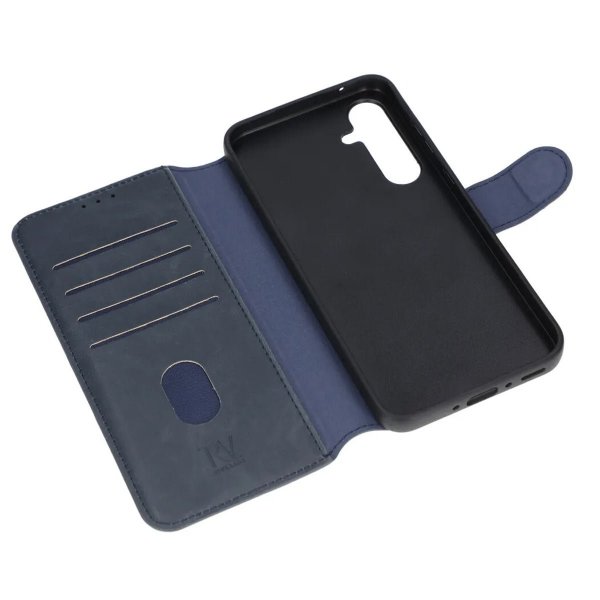 Samsung Galaxy A35 Cover 4 Card slots Blue