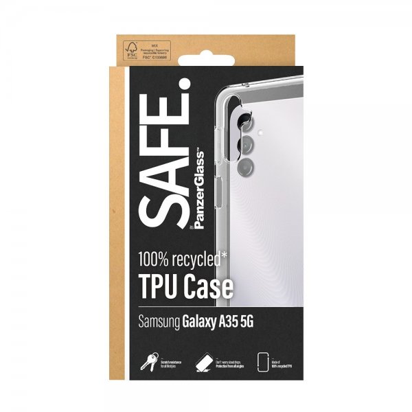 Samsung Galaxy A35 Case Soft TPU Case Transparent