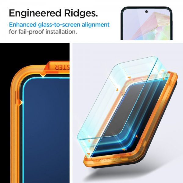 Samsung Galaxy A35 Screen Protector GLAS.tR ALIGNmaster 2-pack