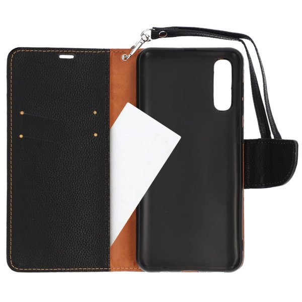 Samsung Galaxy A50 Cover with Stand Black