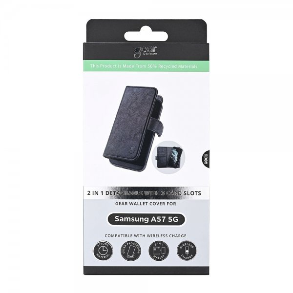 Samsung Galaxy A57 Cover 2-in-1 3 Card Slots Black