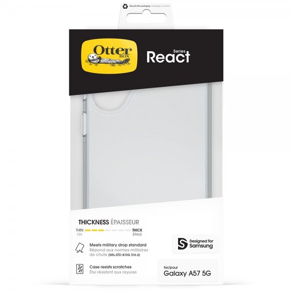 Samsung Galaxy A57 Case React Transparent