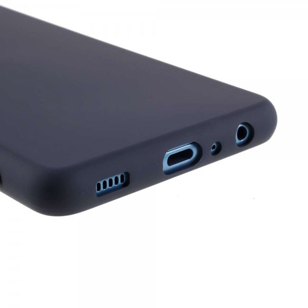 Samsung Galaxy A72 Case Liquid Silicone Blue