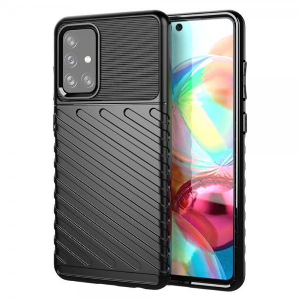 Samsung Galaxy A72 Case Thunder Series Black
