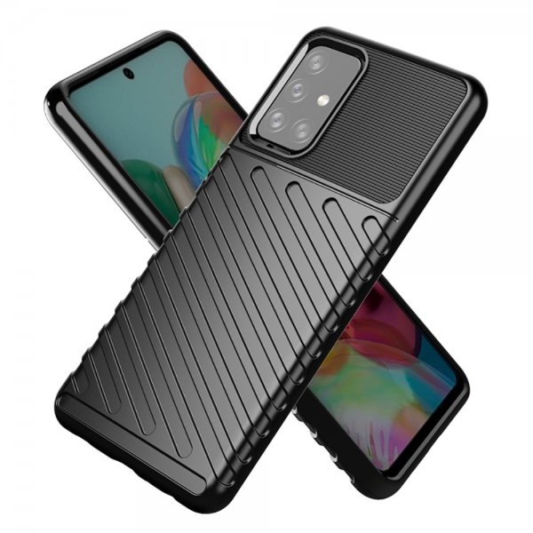 Samsung Galaxy A72 Case Thunder Series Black
