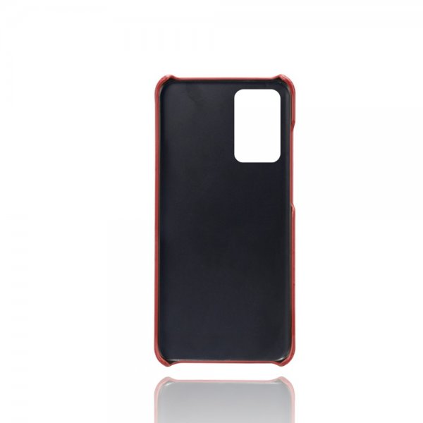 Samsung Galaxy A72 Case with Two Card Slots Red