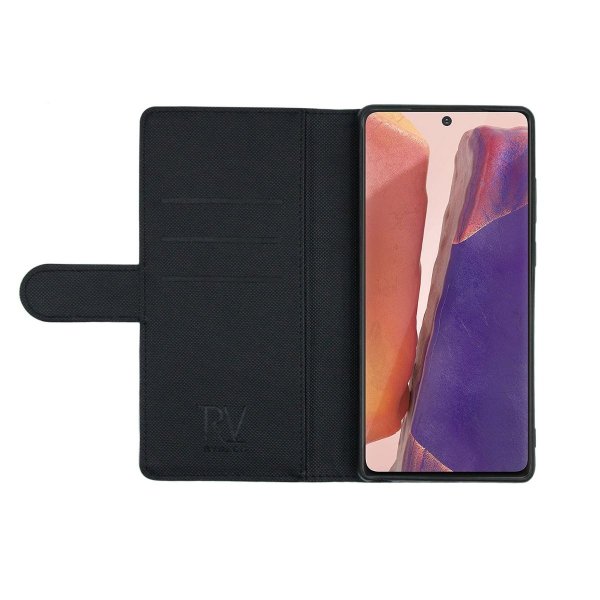 Samsung Galaxy Note 20 Cover Detachable Wallet Case Black