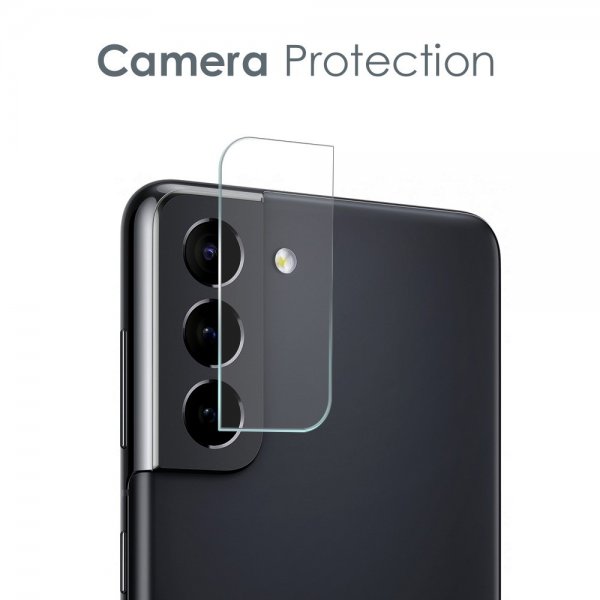 Samsung Galaxy S21 Case with Screen Protector and Camera Protector 3-in-1