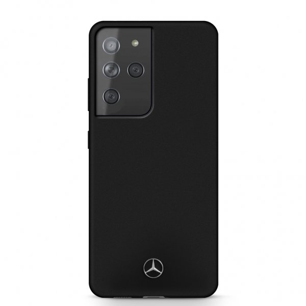 Samsung Galaxy S21 Ultra Case with Logo Black
