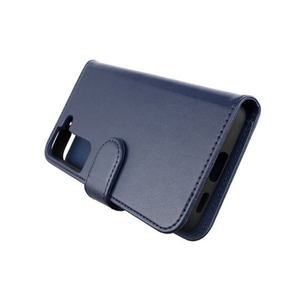 Samsung Galaxy S22 Cover Detachable Wallet Case Blue