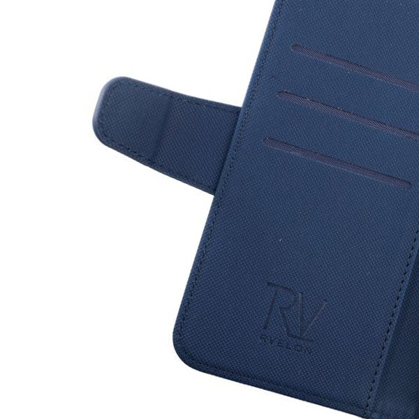 Samsung Galaxy S22 Cover Foldable Card Slot Blue