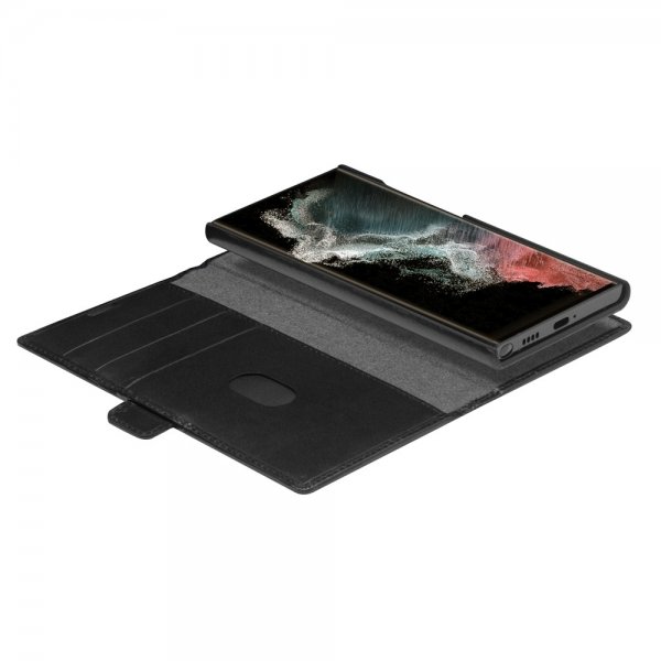 Samsung Galaxy S22 Ultra Cover Lynge Detachable Case Black