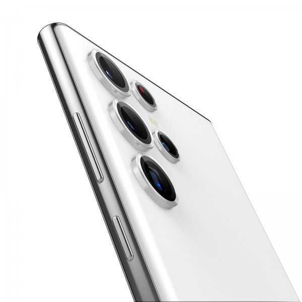 Samsung Galaxy S22 Ultra Camera Protector GLAS.tR EZ Fit Optik Pro 2-pack Phantom White