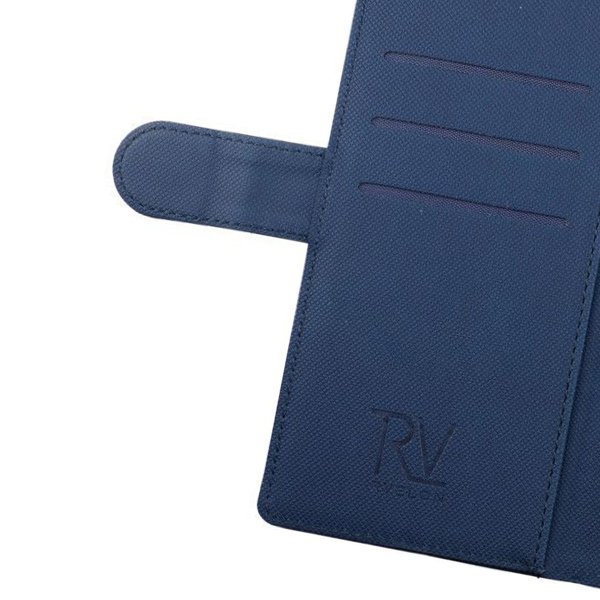 Samsung Galaxy S22 Ultra Cover Detachable Wallet Case Blue