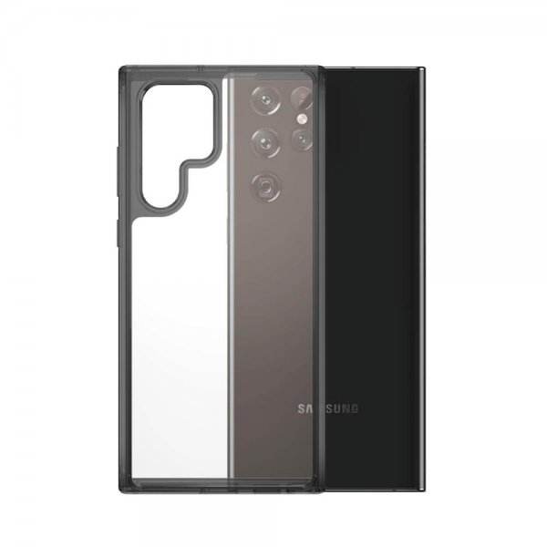 Samsung Galaxy S22 Ultra Case HardCase Crystal Black