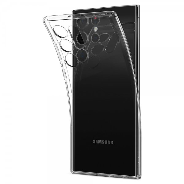 Samsung Galaxy S22 Ultra Case Liquid Crystal Crystal Clear