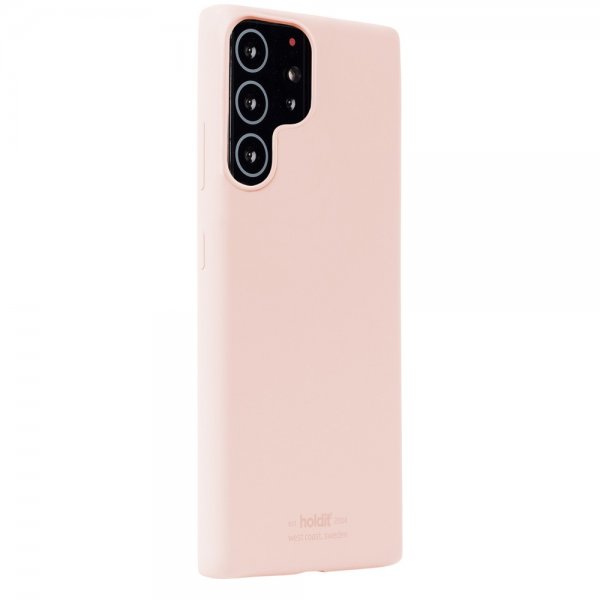 Samsung Galaxy S22 Ultra Case Silicone Blush Pink