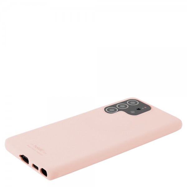 Samsung Galaxy S22 Ultra Case Silicone Blush Pink