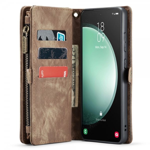 Samsung Galaxy S23 FE Cover 008 Series Detachable Case Brown