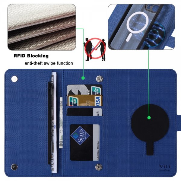 Samsung Galaxy S23 FE Cover Detachable Case GHB Series MagSafe Blue