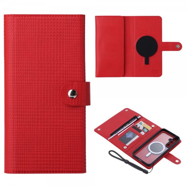 Samsung Galaxy S23 FE Cover Detachable Case GHB Series MagSafe Red