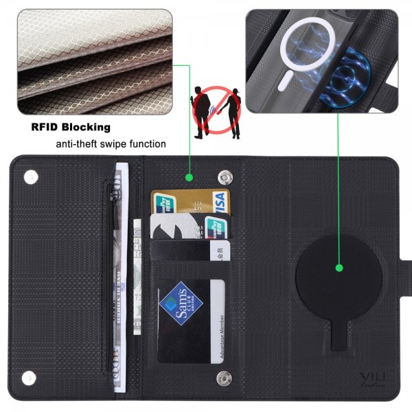 Samsung Galaxy S23 FE Cover Detachable Case GHB Series MagSafe Black