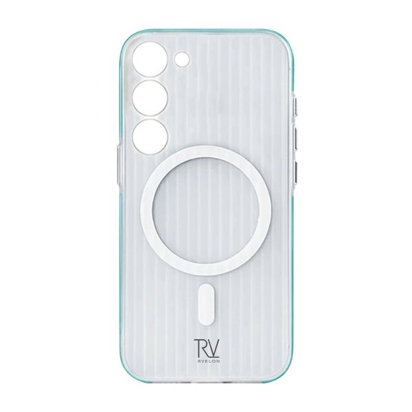 Samsung Galaxy S23 Case Corrugated MagSafe Blue