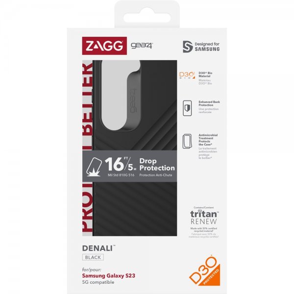 Samsung Galaxy S23 Case Denali Black
