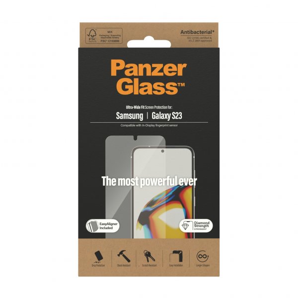 Samsung Galaxy S23 Screen Protector Ultra-Wide Fit EasyAligner