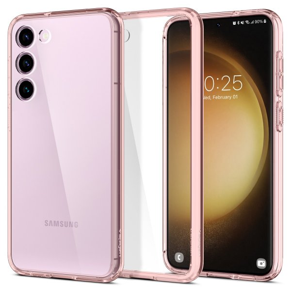 Samsung Galaxy S23 Case Ultra Hybrid Rosee Crystal
