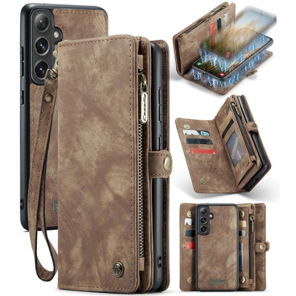 Samsung Galaxy S24 Plus Cover 008 Series Detachable Case Brown