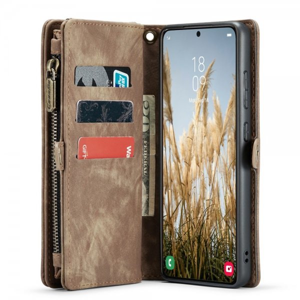Samsung Galaxy S24 Plus Cover 008 Series Detachable Case Brown