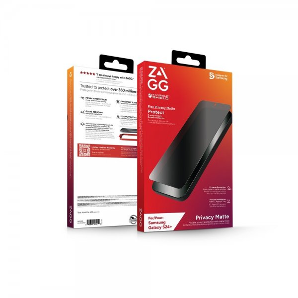 Samsung Galaxy S24 Plus Screen Protector Flex Privacy Matte