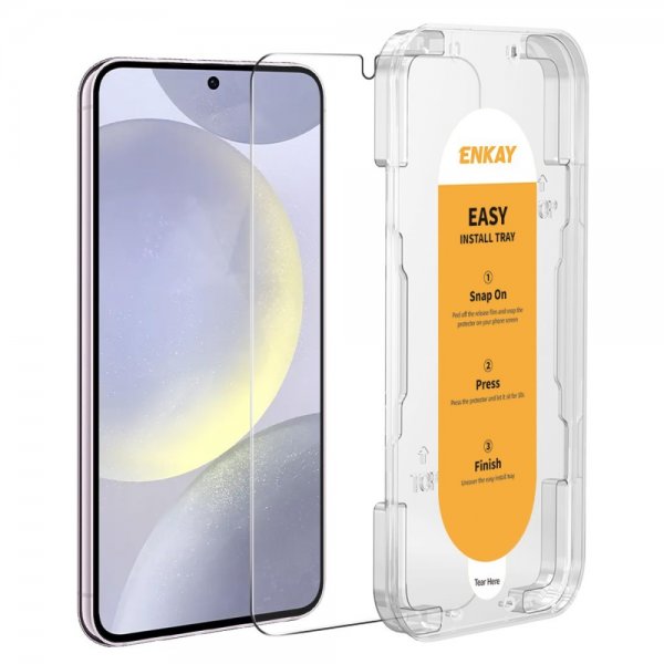 Samsung Galaxy S24 Plus Screen Protector with Mounting frame Easy Install