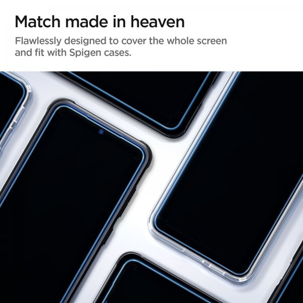 Samsung Galaxy S24/Galaxy S25 Screen Protector GLAS.tR EZ Fit 2-pack