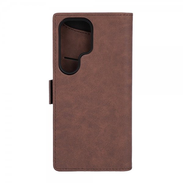 Samsung Galaxy S24 Ultra Cover 3 Card slots Brown
