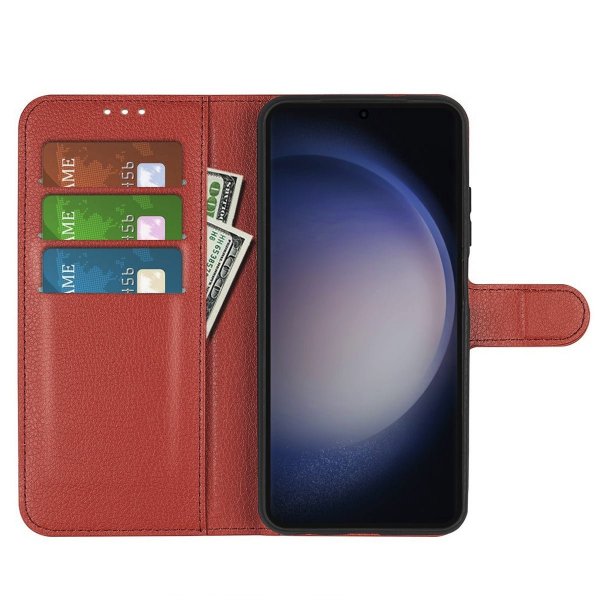 Samsung Galaxy S24 Ultra Cover with Stand Brown