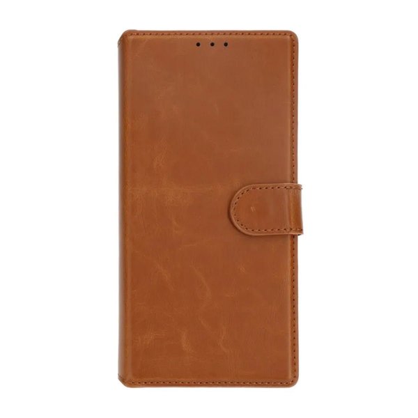 Samsung Galaxy S24 Ultra Cover 4 Card slots Brown