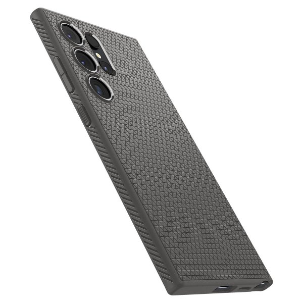 Samsung Galaxy S24 Ultra Case Liquid Air Granite Gray