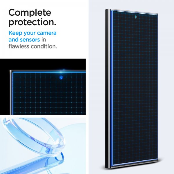 Samsung Galaxy S24 Ultra Screen Protector GLAS.tR EZ Fit 2-pack