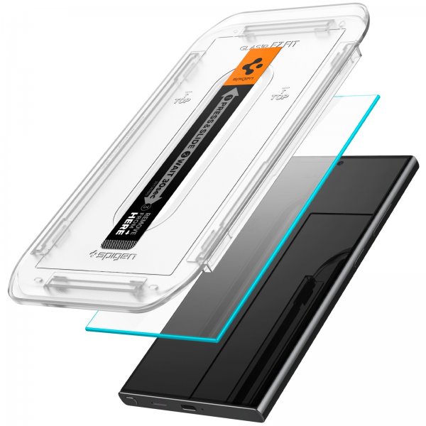 Samsung Galaxy S24 Ultra Screen Protector GLAS.tR EZ Fit 2-pack