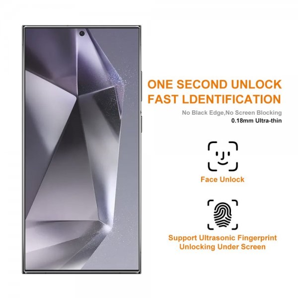 Samsung Galaxy S24 Ultra Screen Protector with Mounting frame Easy Install