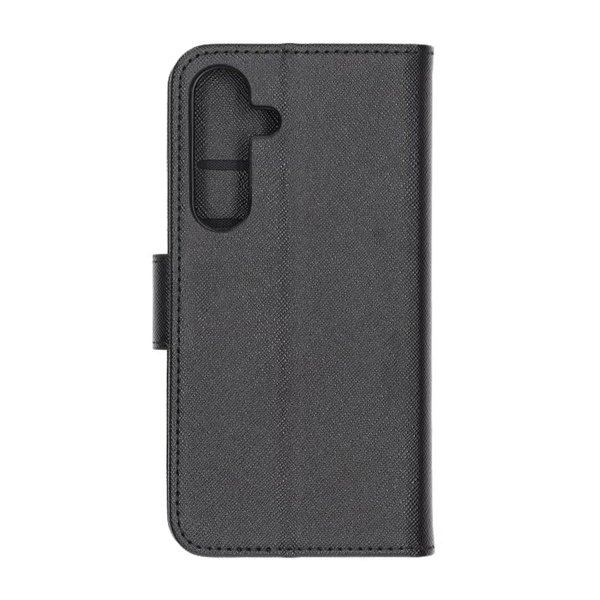 Samsung Galaxy S25 Cover with Card Slot Stand Function Black
