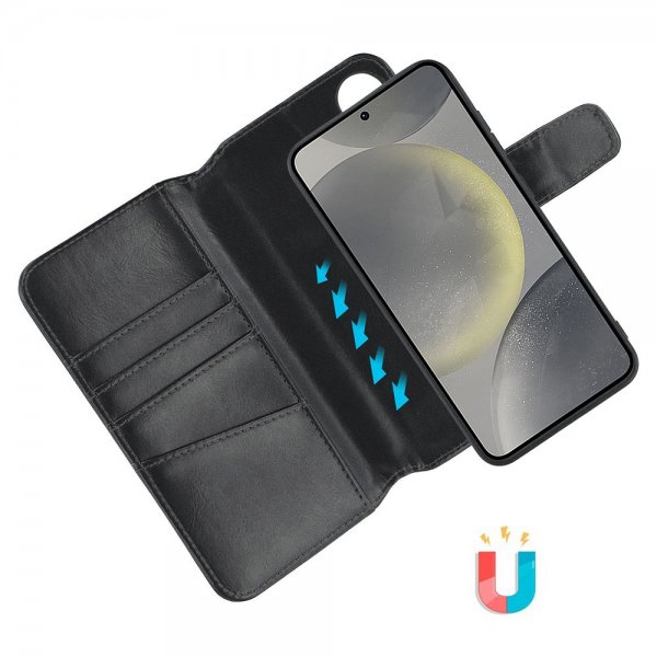Samsung Galaxy S24 Plus/Galaxy S25 Plus Cover MagLeather Raven Black