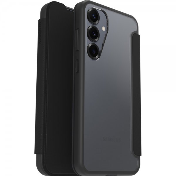 Samsung Galaxy S25 Plus Cover React Folio Black Crystal