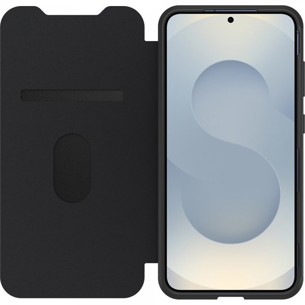 Samsung Galaxy S25 Plus Cover React Folio Black Crystal