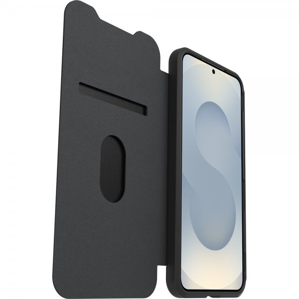 Samsung Galaxy S25 Plus Cover React Folio Black Crystal