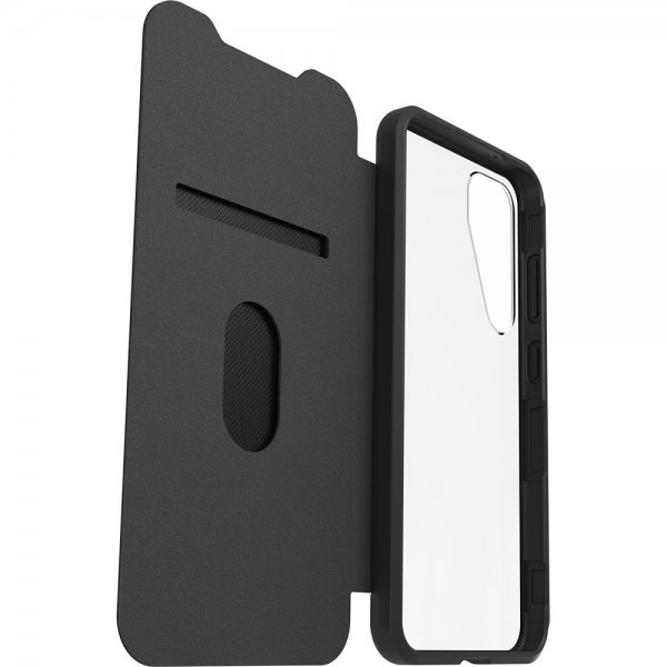 Samsung Galaxy S25 Plus Cover React Folio Black Crystal